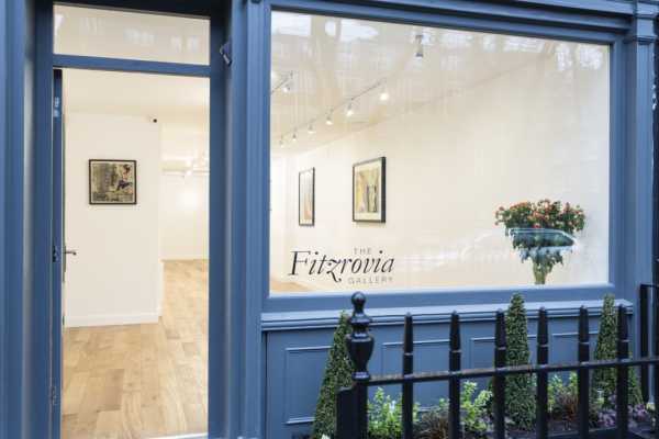 exterior of the Fitzrovia Gallery