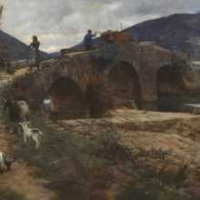 STANHOPE FORBES The Old Bridge 1899 oil on canvas 78x99cm