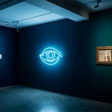 Laurent Grasso: The Panoptes Project. Installation view, photo by Marcus Peel