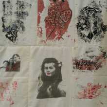 Quilt by Nicky Dillerstone after Louise Bourgeois