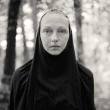 Alys Tomlinson - black and white photography - portrait - nun