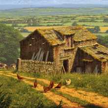 Edward Hersey, 'Summer in the Yorkshire Dales'