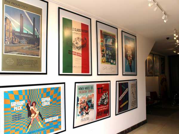 AntikBar Original Vintage Poster Gallery London