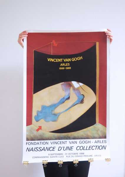 Rare Francis Bacon Exhibition Poster