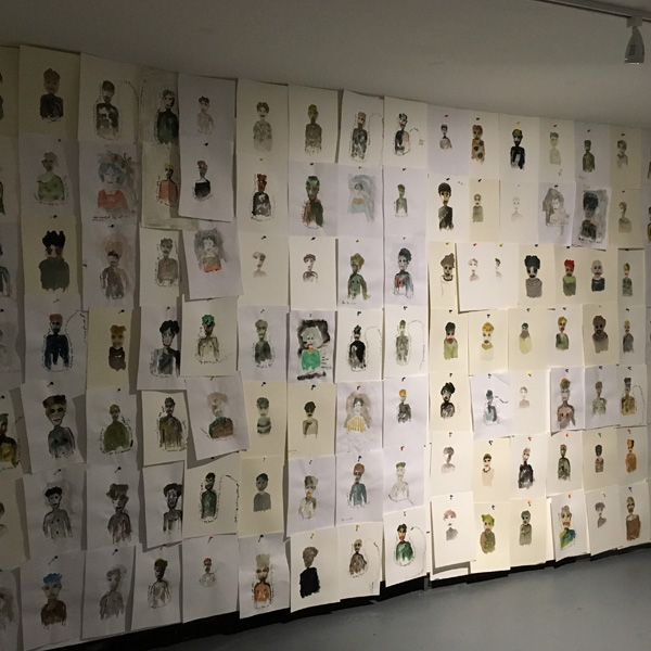 Brian Dawn Chalkley: Missing at LUNGLEY Gallery
