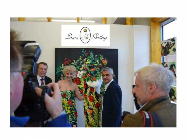 Sadiq Khan and Crll. Darren Rodwell inaugurating the gallery