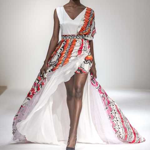 Eki Orleans at Africa Fashion Week New York