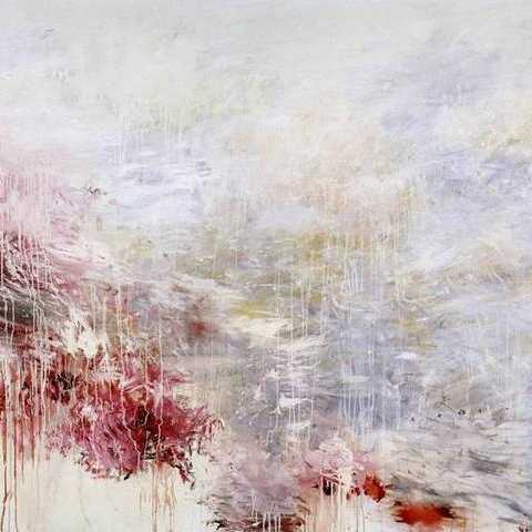 Cy Twombly, Hero and Leandro, 1985, 202 x 254cm, Private Collection, Courtesy Thomas Ammann Fine Art AG, Zurich, © Cy Twombly