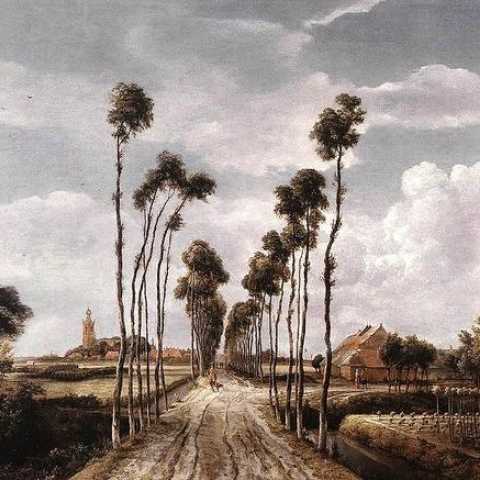 Allee von Middelharnis, The National Gallery