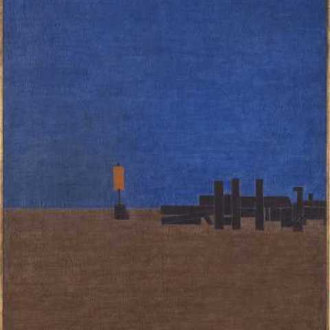 Eleonore Koch, Untitled, 1973, Tempera on canvas, 81.5x64.5cm