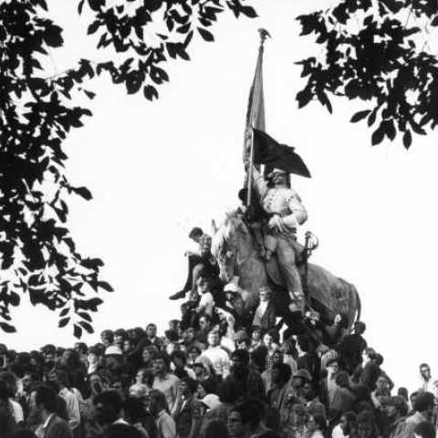 Grant Park, Chicago, 1968 © Charles Harbutt