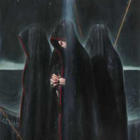 Ken Currie, Detail from 'Black Boat' triptych, oil on canvas (c) Ken Currie, courtesy of Flowers Gallery