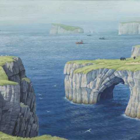 Norman Neasom 1915-2010 - 'Pembrokeshire Coastline'