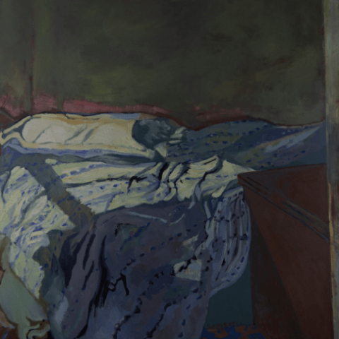 Bedroom Landscape Oil on canvas, 91 x 122cm