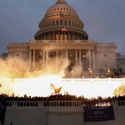 The Capitol, 6 January 2021. Washington D.C. © Reuters/Leah Millis
