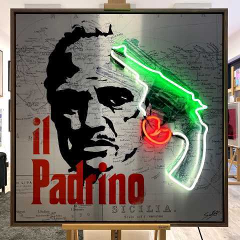 The Godfather. Marlon Brando by Louis Sidoli