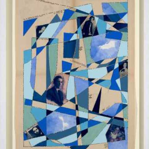 Hormazd Narielwalla Bands of Pride, 2017 Mixed media  Ben Uri Collection  © Hormazd Narielwalla