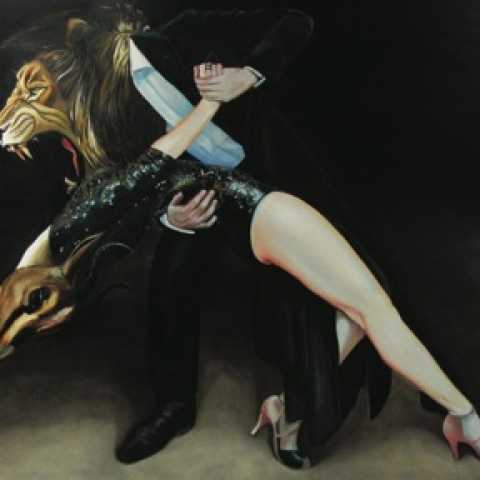 Likeness of Layla, Oil on Canvas, 250 x 150cm