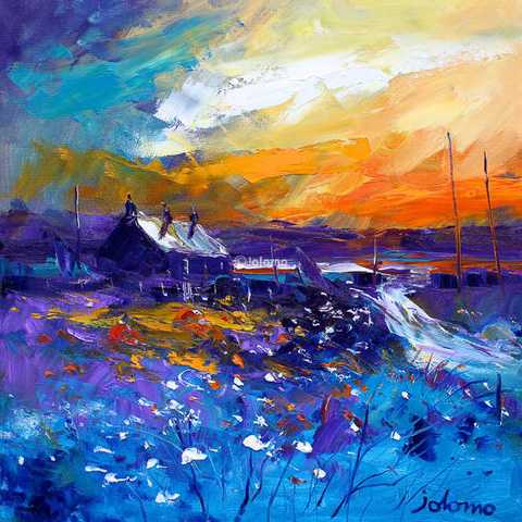 Night Falls on Isle of Gigha