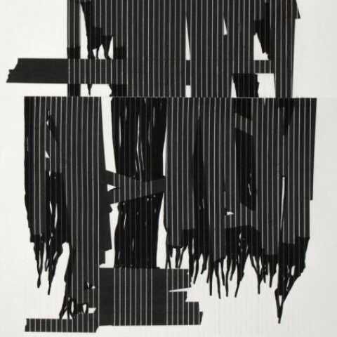 Gill Gregory. Oil Black Drawing (detail)