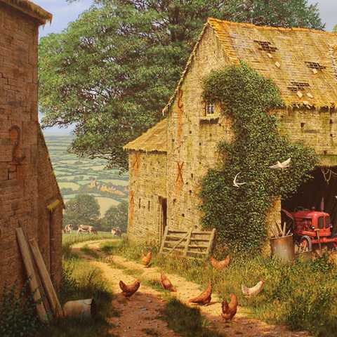 Edward Hersey, 'Farmyard Corner'