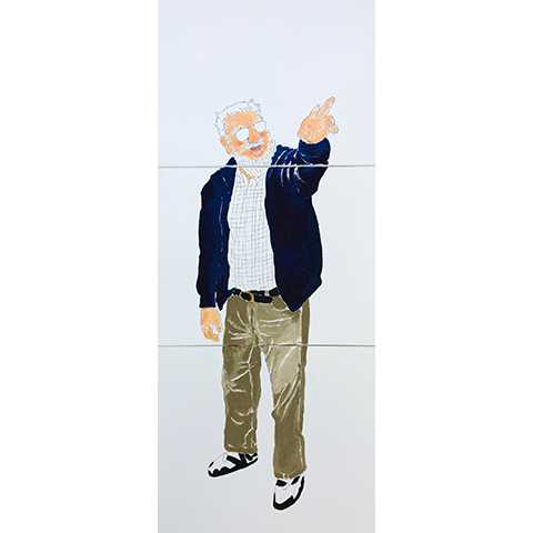 Dan Points, by Mieko Meguro at A&D Gallery Marylebone