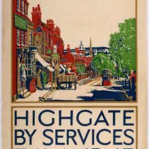 Highgate London Transport - AntikBar Auction