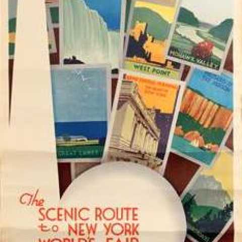 New York Central Travel Poster