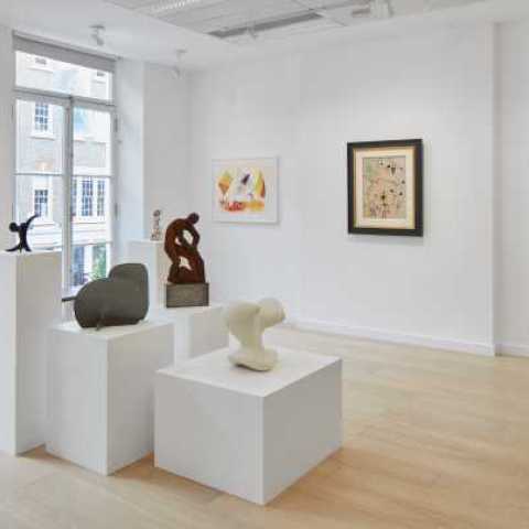 Prière de Toucher - Homage to Maeght, Installation View at Omer Tiroche Gallery 