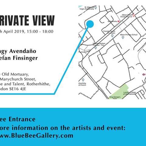 Blue Bee Gallery - Pop Up Art Exhibition Directions
