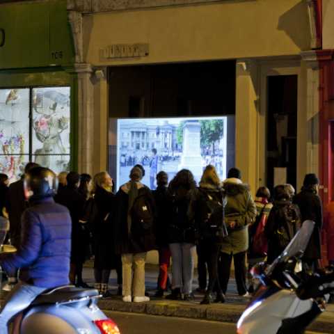 Essex Road IV opening event, 2017. Photo Cameron Leadbetter. Courtesy of Tintype