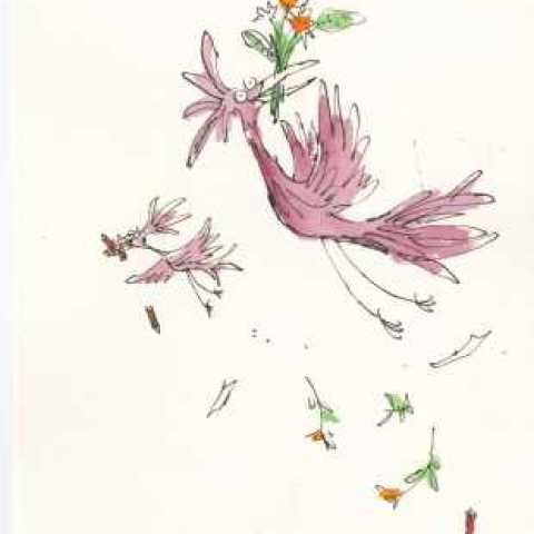 Freedom! - copyright Quentin Blake