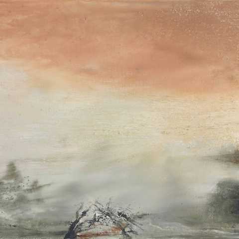 Zao Wou Ki (Chinese, 1921-2013)  04.02.88, 1988 Oil on canvas, 54.5 by 65 cm