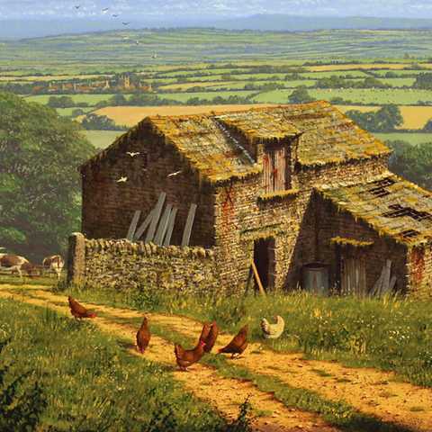 Edward Hersey, 'Summer in the Yorkshire Dales'