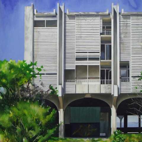 R.A.S, Oil on Canvas, 110 x 90cm