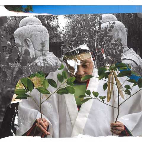 Christopher Doyle, The Whole Shebang, 2015, collage, 21 x 29.4 cm (8 ¼ x 11 ½ in)