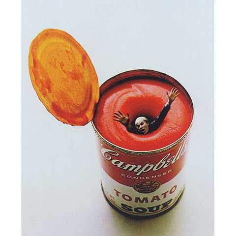 Warhol in the Campbell's Soup