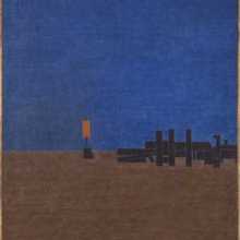 Eleonore Koch, Untitled, 1973, Tempera on canvas, 81.5x64.5cm