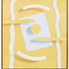 Happines, oil on canvas, H 71 x W 66 cm (H 28 x W 26 in)