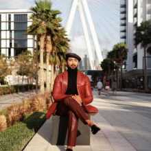 Shown Stephens, Dubai 2022 Mamiya 7; Kodak Ektar 100