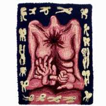 Karolina Dworska, Reality Check, Tufted Axminster rug