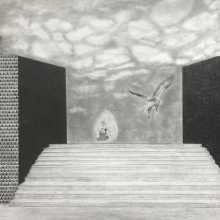 Ugonna Hosten (2021), Room to Unravel, Pencil on paper, 70 x 100 cm 
