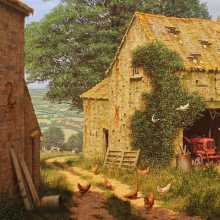 Edward Hersey, 'Farmyard Corner'