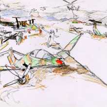 Falklands crashed plane 1982 credit Linda Kitson