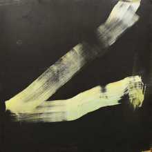 Flight time, 2019, mixed media on canvas,150 x 150 cm.