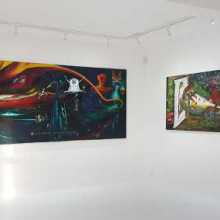 Installation view of The Invisible Forest exhibition
