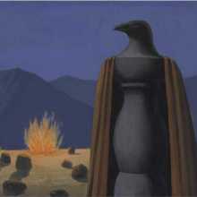 Rene Magritte, Le temps Jadis, 1966, Oil on canvas, 38 x 46 cm