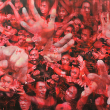 Red Accumulation, 2019, Li Tianbing
