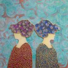 Side by side - 55 x 55cm