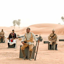 African Soldier, John Akomfrah, 2018. Courtesy of Smoking Dogs Films and Lisson Gallery. © Smoking Dogs Films